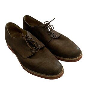 Brooks Brothers 346 medium brown buck shoes size 10 D